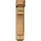 Ekena Millwork Olympic Craftsman Rough Sawn Bracket w/ Offset Brace, Western Red Cedar, 6"W x 16"D x 28"H BKT0604X16X28OLY04RWR - alternate 4